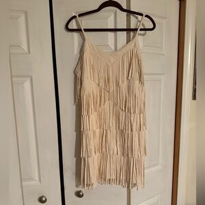 Idyllwind by Miranda Lambert Cream Fringe Dress